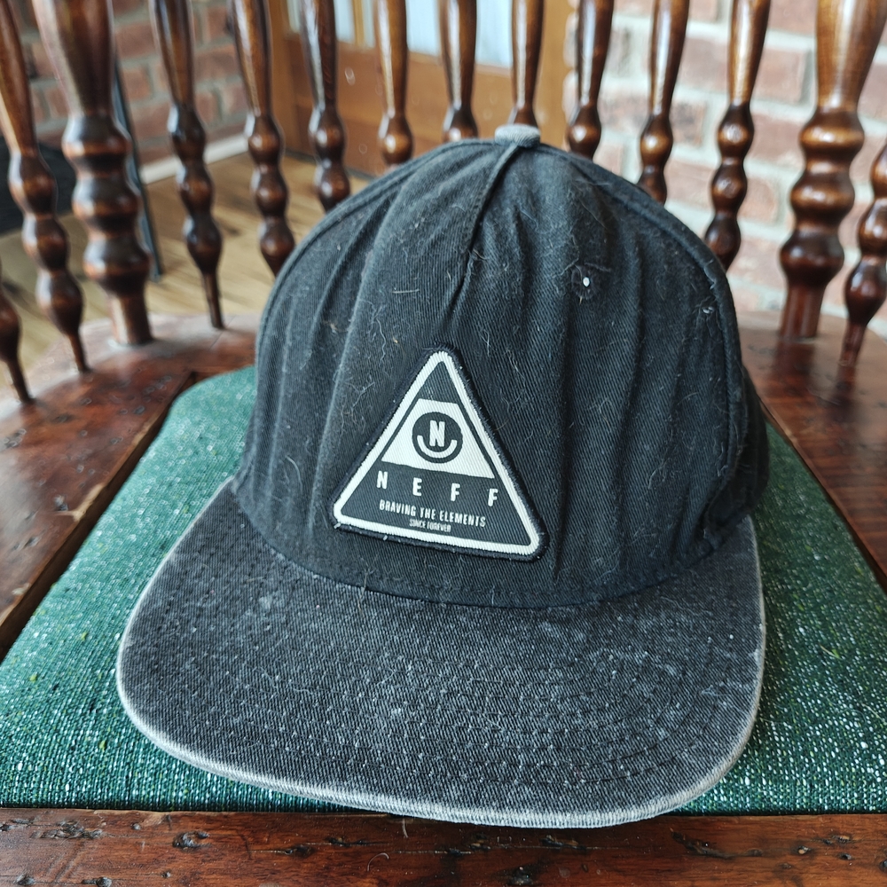 Neff Black Cap with Logo